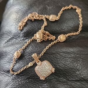 Judith RIPKA rose Gold Necklace